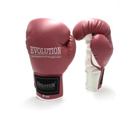 Rękawice bokserskie evolution professional equipment rekreacyjne basic pink na raty