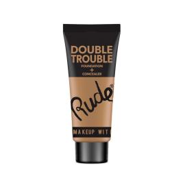 Rude cosmetics rude cosmetics double trouble foundation + concealer foundation 30.0 ml na raty