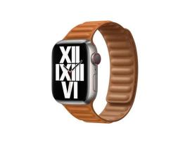 Apple pasek apple watch 41mm golden brown leather link - s/m na raty