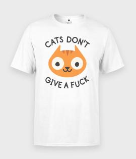Koszulka męska cats dont give a fuck na raty