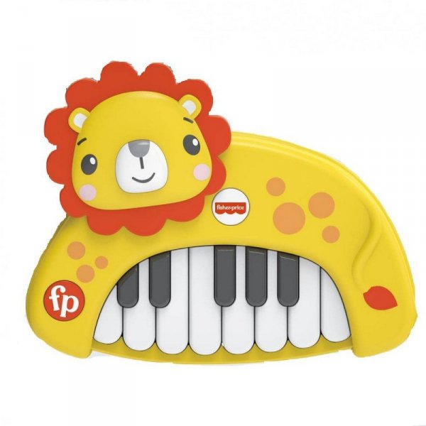 Zabawka muzyczna fisher price lew pianino elektroniczne na raty