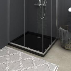 Prostokątny brodzik prysznicowy, abs, czarny, 80 x 90 cm na raty