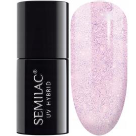 Semilac 806 extend 5w1 glitter delicate pink lakie na raty