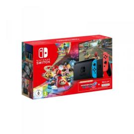 Nintendo switch nintendo mario kart 8 deluxe + 3-month nintendo switch online czerwony niebieski na raty