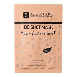 Erborian - bb shot mask - maseczka z tkaniny do twarzy efekt promiennej skóry jak u dziecka - 14 g na raty