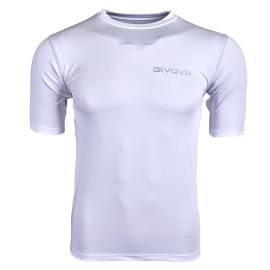 Koszulka piłkarska termoaktywna dla dorosłych givova corpus 2 biała na raty
