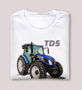 Koszulka traktor new holland - dla fana traktorów na raty