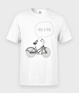 Koszulka męska take a ride - bike na raty