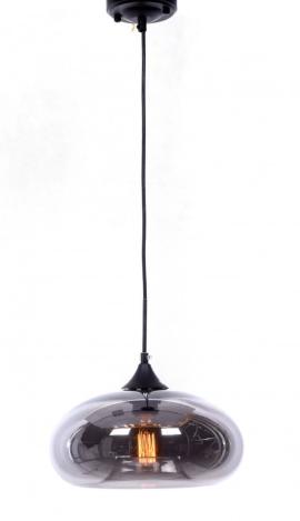 Lampa sufitowa, wisząca barro szara 30x30x30cm na raty