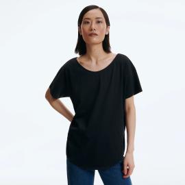 T-shirt oversize - czarny na raty