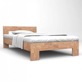 Rama łóżka z litego drewna dębowego, 160 x 200 cm na raty