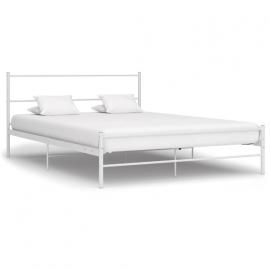 Rama łóżka, biała, metalowa, 140 x 200 cm na raty