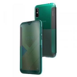 Pokrowiec na telefon komórkowy z zamknięciem wiko mobile wiko y81 kolor zielony na raty