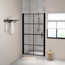 Drzwi prysznicowe, hartowane szkło, 100x178 cm, czarne na raty
