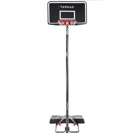 Kosz do koszykówki na regulowanym stojaku od 2,20 m do 3,05 m tarmak b100 easy składany na raty