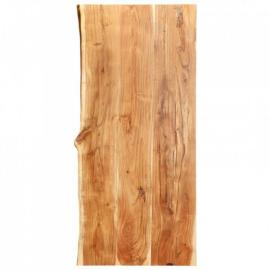 Blat łazienkowy, lite drewno akacjowe, 118 x 55 x 3,8 cm na raty