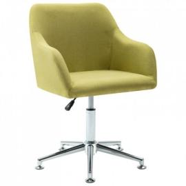 Obrotowe krzesło biurowe, zielone, tkanina na raty