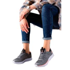Evento sznurowane buty sportowe szare na raty