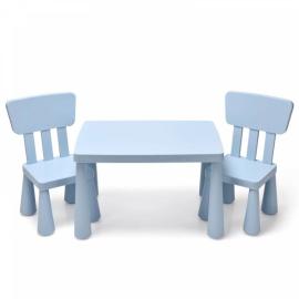 Zestaw ze stołem i 2 krzesłami dla dzieci 76,5 x 54,5 x 49,5 cm na raty