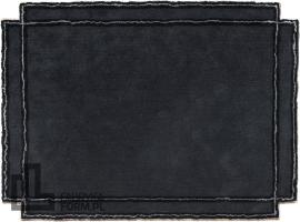 Dywan volentieri cornice czarny 200 x 200 cm na raty