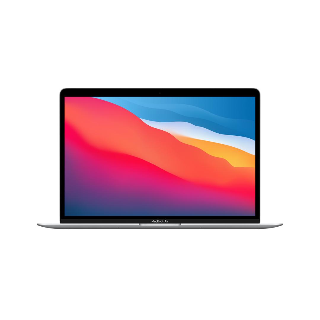 Apple MacBook Air 2021 M1 8-core CPU & 7-core GPU 13,3"WQXGA Retina IPS  8GB DDR4 SSD256 TB3 ALU macOS Big Sur - Silver na raty