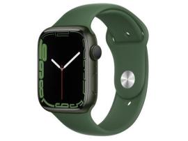 Apple watch series 7 gps, 45mm green aluminium case with clover sport band - regular na raty