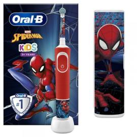 Elektryczna szczoteczka do zębów oral-b d100 kids spiderman na raty