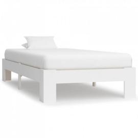 Rama łóżka, biała, lite drewno sosnowe, 90 x 200 cm na raty