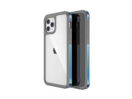 X-doria etui raptic edge do aluminiowe iphone 12 / iphone 12 pro (drop test 3m) (iridescent) na raty