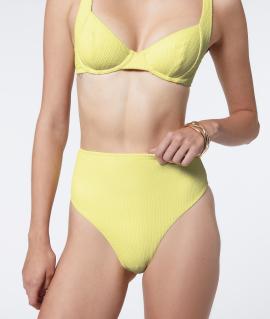 Capsule diane dół od bikini high leg z wysokim stanem - 42 - bladożółty - etam na raty