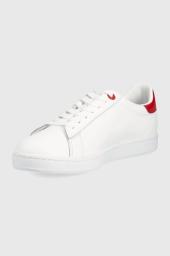 Ea7 emporio armani sneakersy skórzane x8x001.xcc51.n541 kolor biały na raty