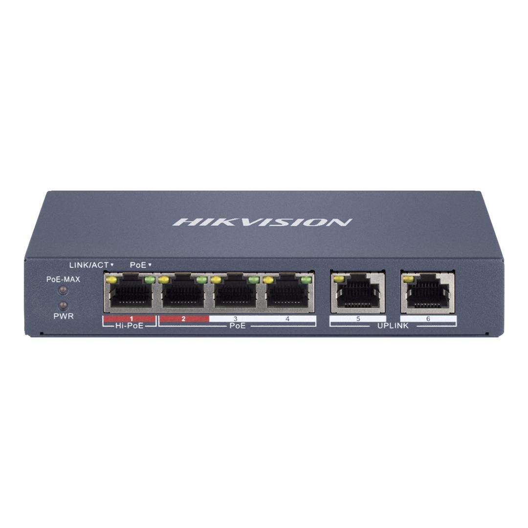SWITCH POE HIKVISION DS-3E1106HP-EI na raty