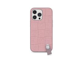 Moshi etui altra z odpinaną smyczką iphone 13 pro (antybakteryjne nanoshield™) (pink) na raty