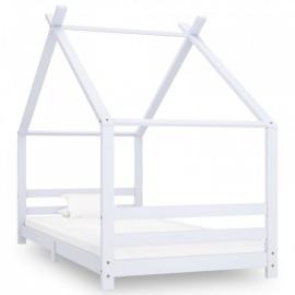 Rama łóżka dziecięcego, biała, lite drewno sosnowe, 90 x 200 cm na raty