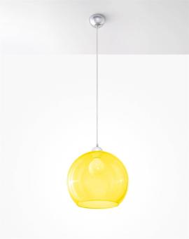 Lampa wisząca ball żółta na raty