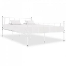 Rama łóżka, biała, metalowa, 200 x 200 cm na raty