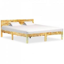 Rama łóżka z litego drewna z odzysku, 160 x 200 cm na raty