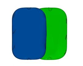 Manfrotto ll lc5987 tło składane 1,8x2,1m chromakey blue/green na raty
