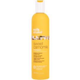 Milk shake sweet camomile shampoo rewitalizujący szampon do włosów blond 300ml oczyszcza, odżywia, nawilża i rozjaśnia na raty